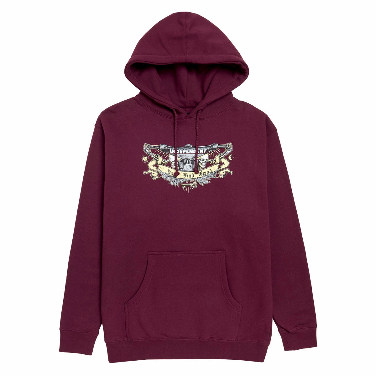 camping outfit Independent SFG Society Hoodie - Maroon
