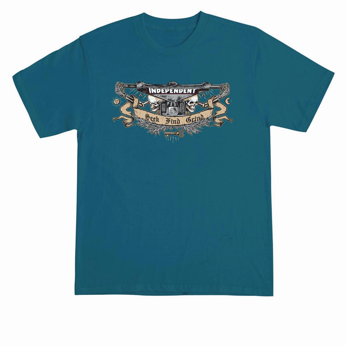 Independent SFG Society T-Shirt - Galapagos Blue Travel Comfort Style