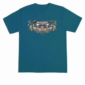 Independent SFG Society T-Shirt - Galapagos Blue Travel Comfort Style