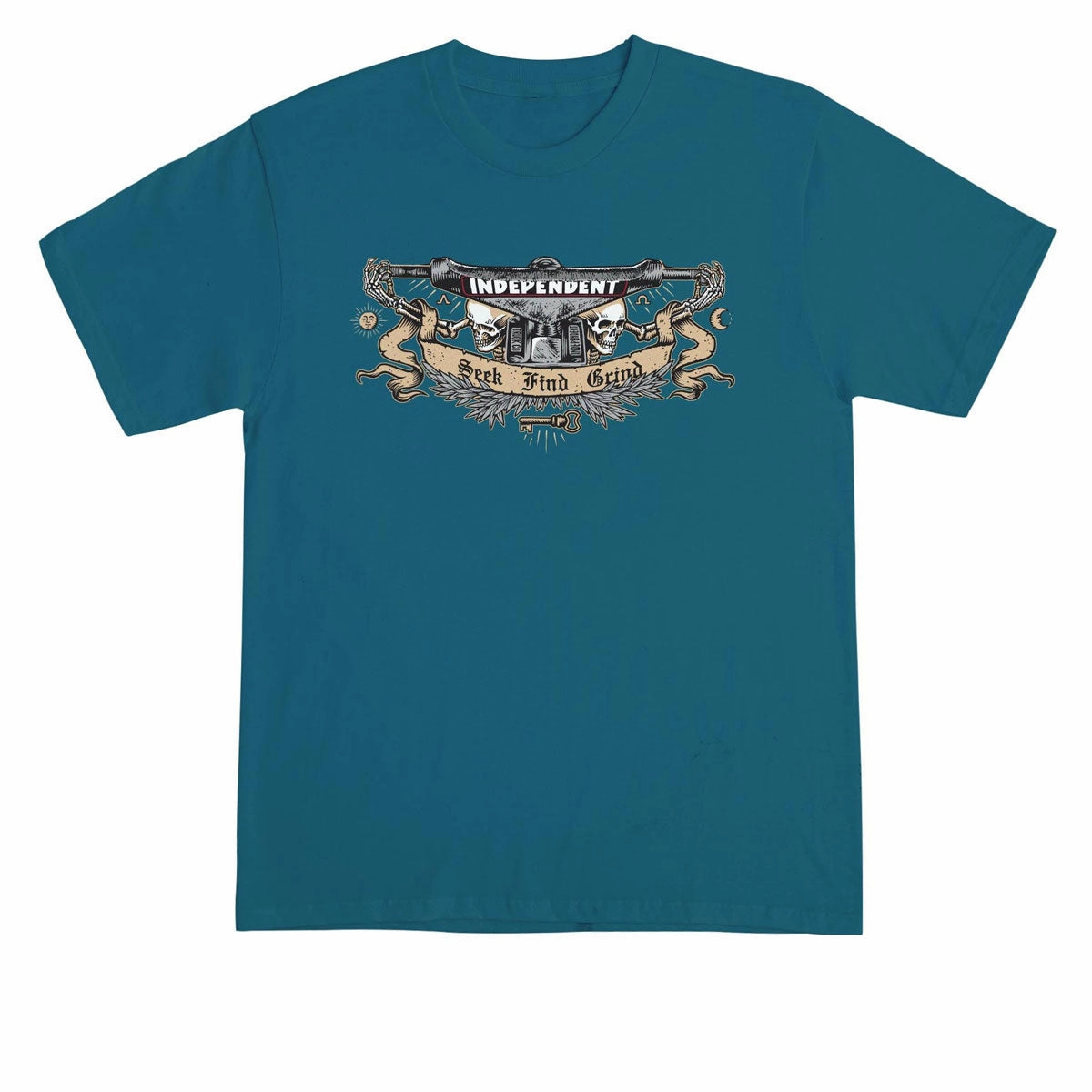 Independent SFG Society T-Shirt - Galapagos Blue Easy Layering