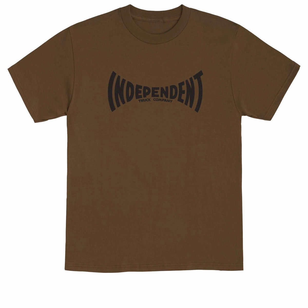 Timeless Look Bright and Bold Independent Span T-Shirt - Dark Chocolate
