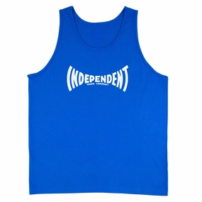 Independent Span Tank Top - Royal Flexible Material colorless
