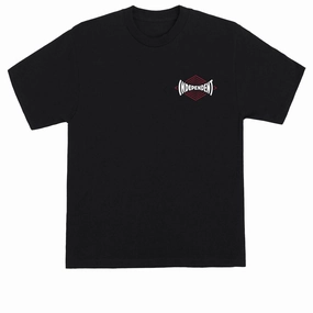 Modern Trend Look Independent Vertigo Span T-Shirt - Black