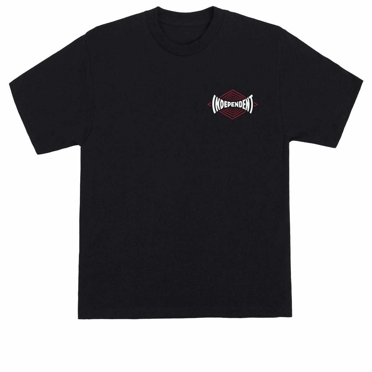 Modern Trend Look Independent Vertigo Span T-Shirt - Black