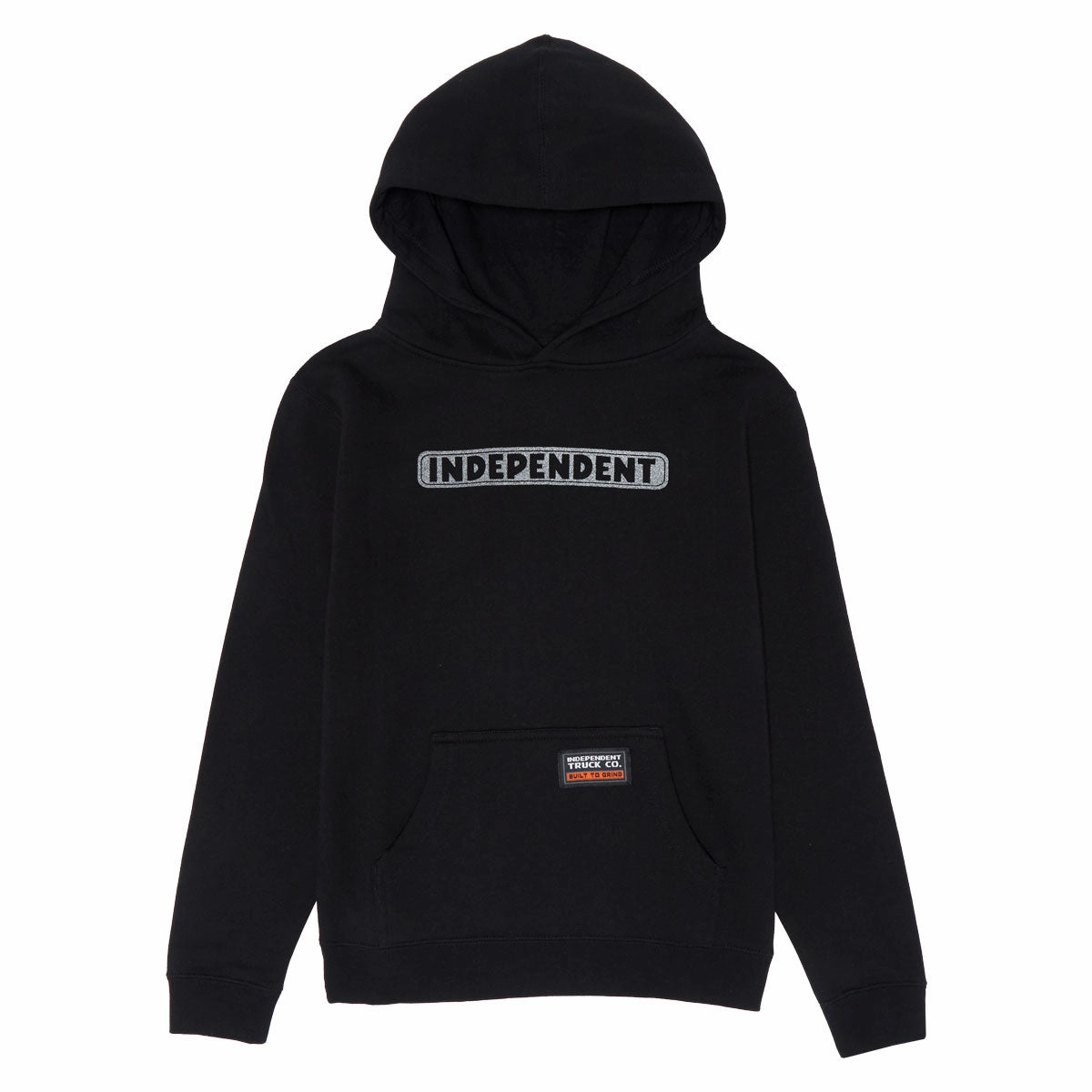 Independent Youth Bar Logo Reflective Hoodie - Black/Reflective summer clothing