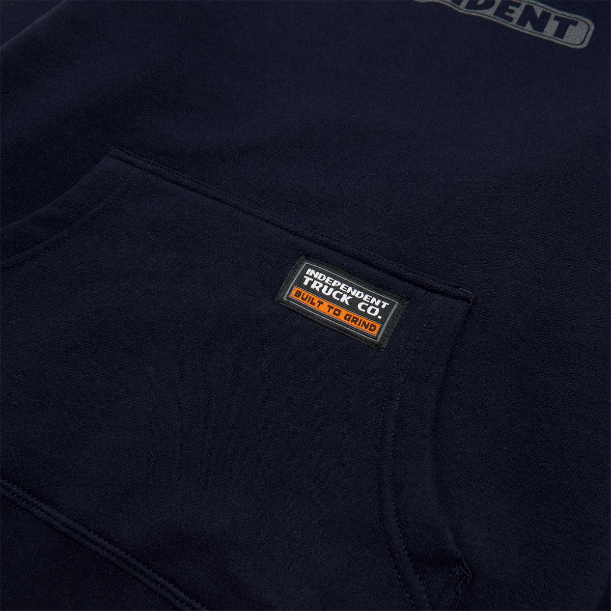 Independent Youth Bar Logo Reflective Hoodie - Navy/Reflective Contemporary Look