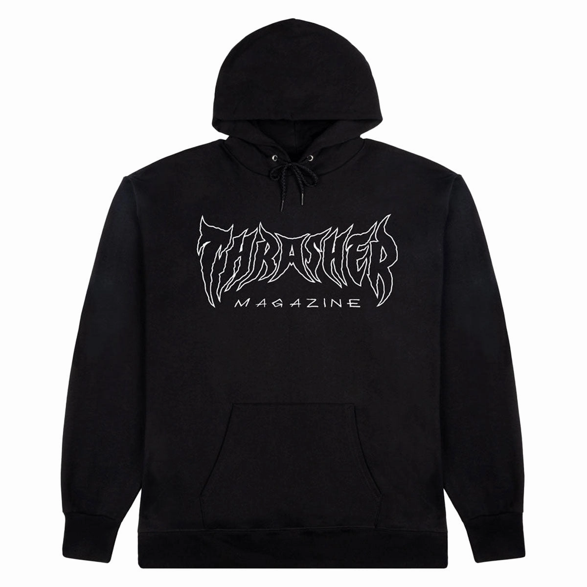Game day wear Thrasher Metal Hoodie - Black