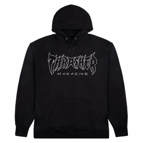 Game day wear Thrasher Metal Hoodie - Black