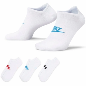Valentine's Day Nike Everyday Essential No-Show Socks (3 Pack) - Multi