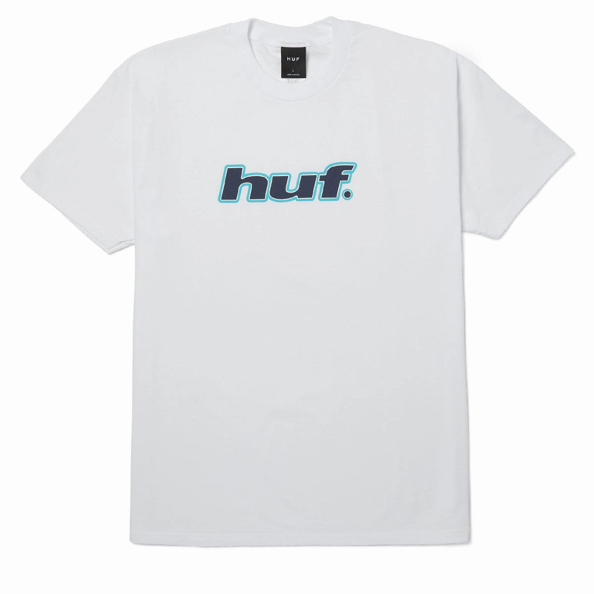 HUF H Dot T-Shirt - White Everyday Fit