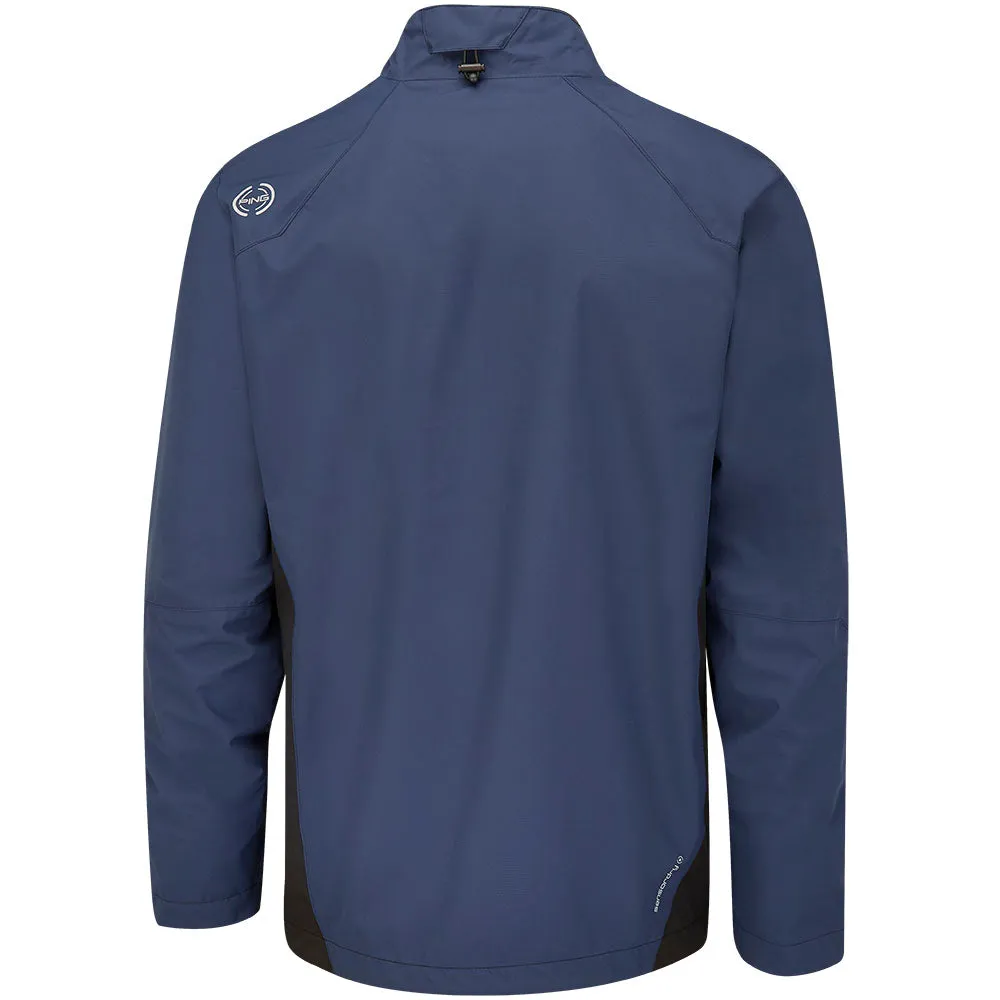Ping SensorDry S2 Pro Waterproof Jacket - Oxford Blue/Black Windproof Hood Regular Fit Cut