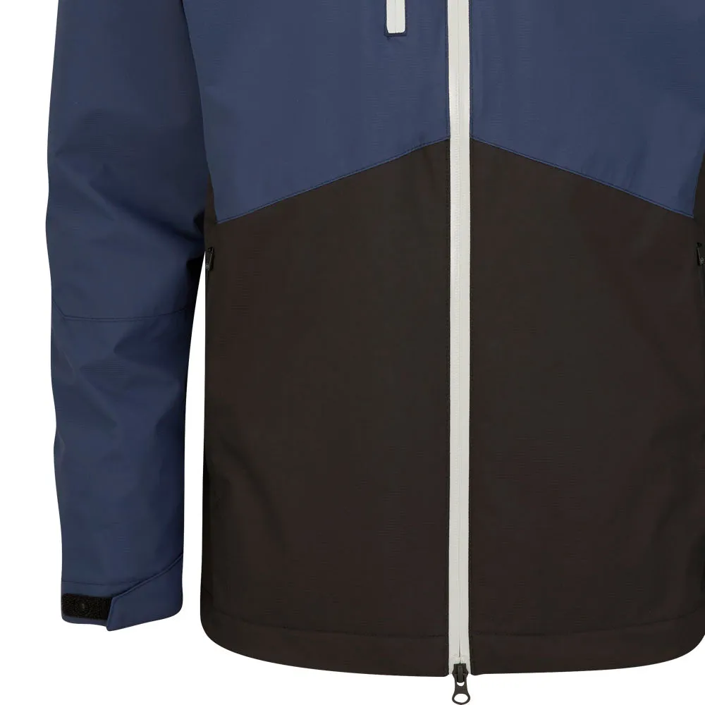 Non Restrictive Cut Adjustable drawstring Ping SensorDry S2 Pro Waterproof Jacket - Oxford Blue/Black