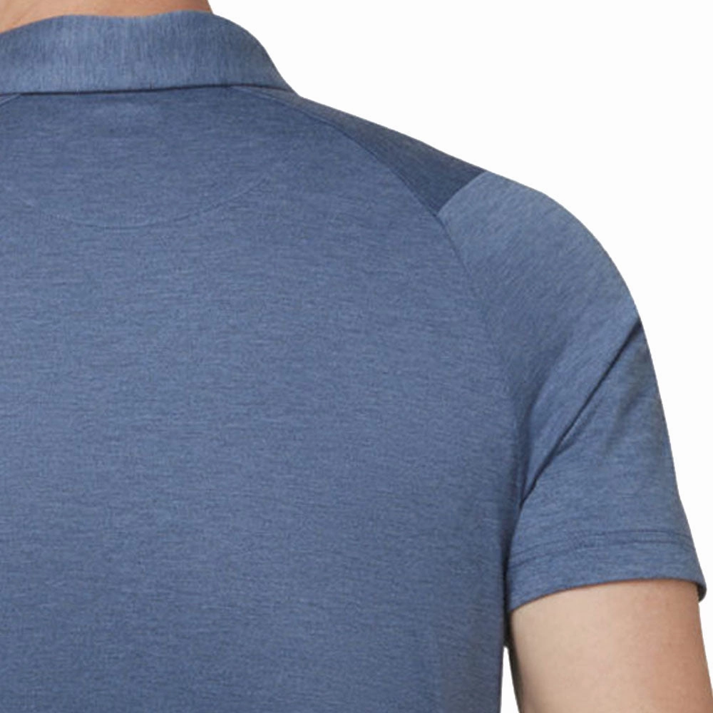 Callaway Soft Touch Colour Block Polo Shirt - Peacoat Heather Minimalist purity Street Fashion
