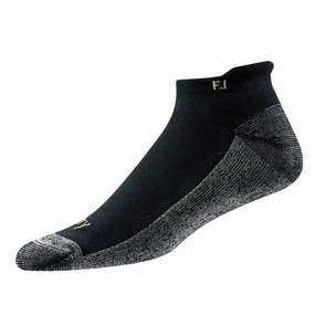 Date FootJoy Roll Tab Golf Socks - Black