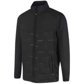 Snag Proof Surface Classic Ribbed Cuffs Island Green Heat Welded Padded Thermal Jacket - Black/Turquoise