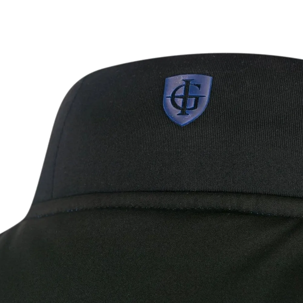 Island Green Heat Welded Padded Thermal Jacket - Navy/Marine Moisture Wicking Fabric