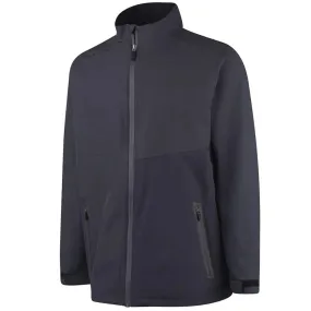 Island Green Stretch Waterproof Jacket - Charcoal/Black Non Restrictive Fit