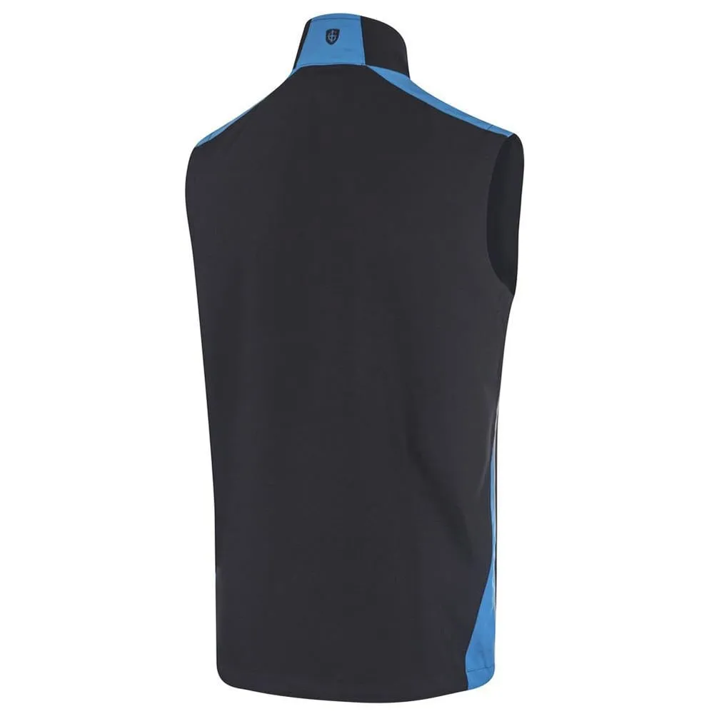 honest Workwear Island Green Ultra-Lite Colour Block Windstopper Gilet - Black