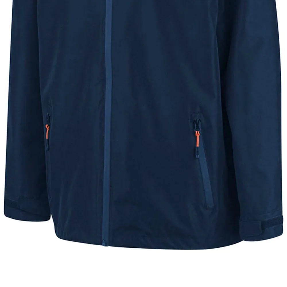 Island Green Waterproof Jacket - Navy Modular Attachment System