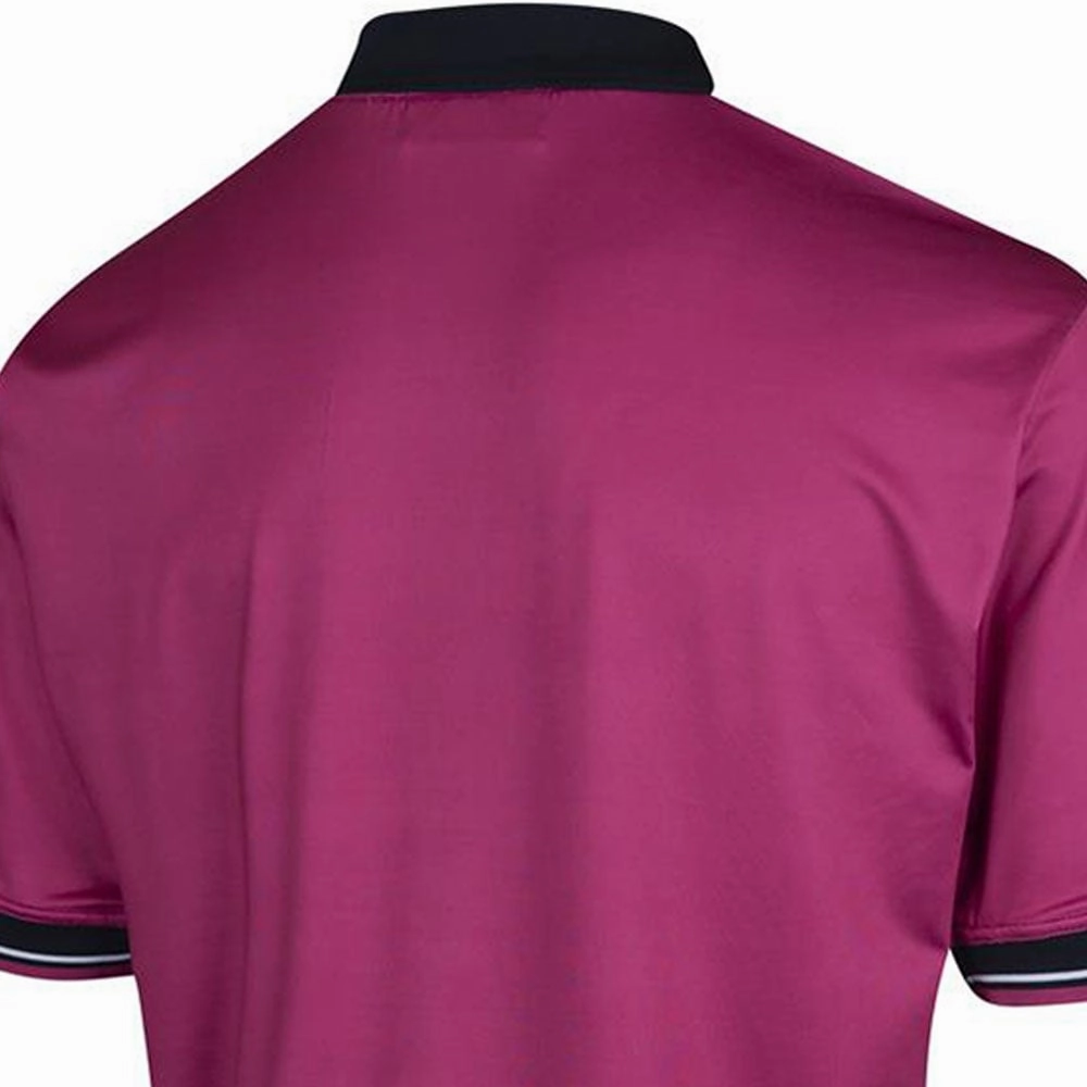 Island Green Diamond Print Polo Shirt - Mulberry Smart Layer