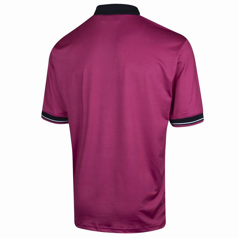 Island Green Diamond Print Polo Shirt - Mulberry Comfort and style Relaxed fit style