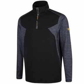Island Green Hexagon Panelled Top Layer - Black Casual Vibes