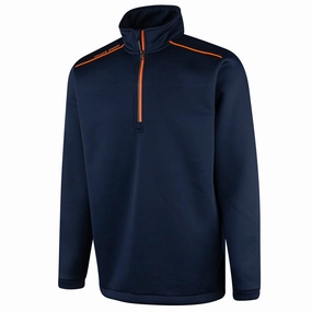 Island Green Lined Top Layer Pullover - Navy Street Active