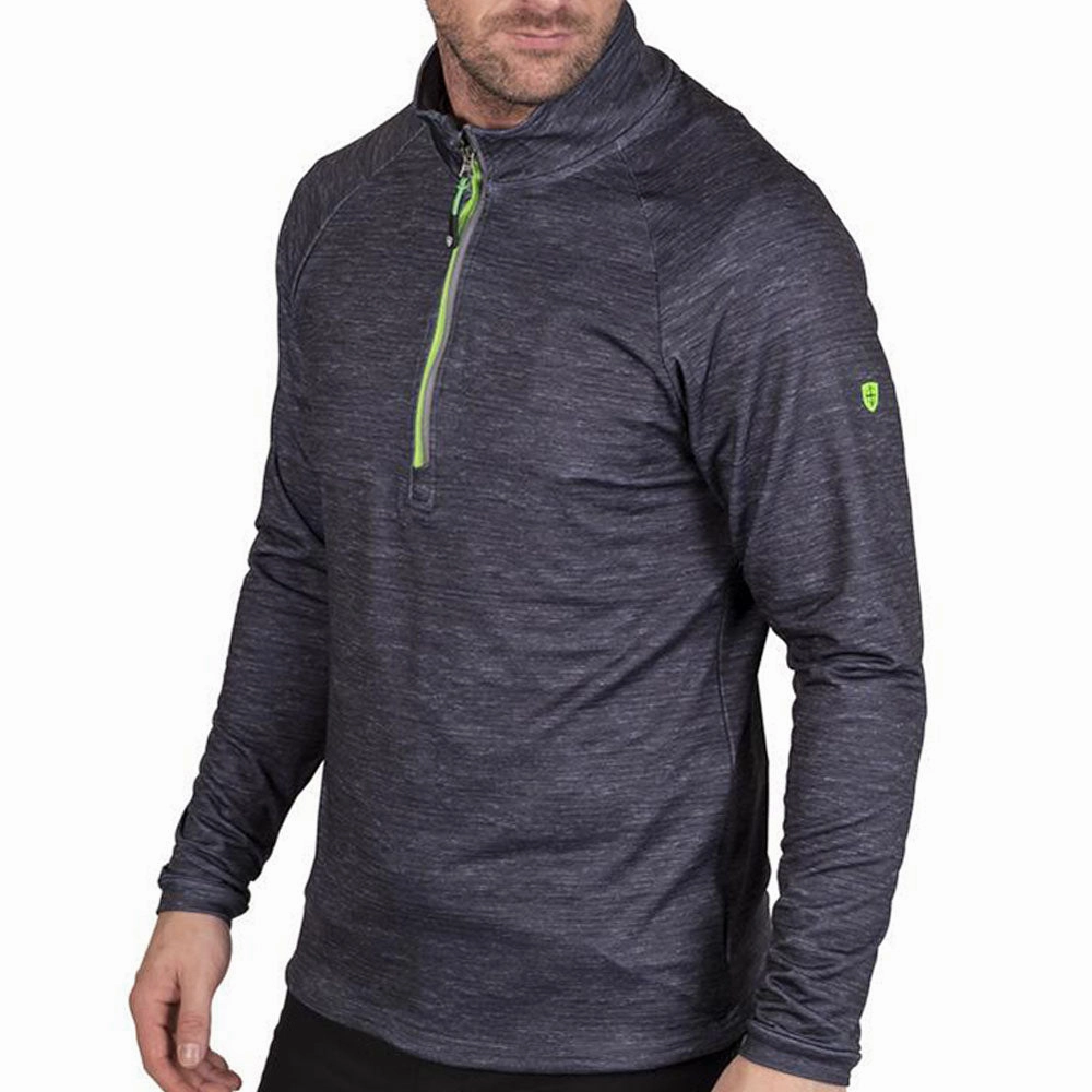 Cold Weather Gear product graffiti urbanity Island Green Raglan Sleeve Top Layer - Charcoal/Lime
