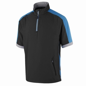 Island Green Short Sleeve Ultra-Lite Windstopper Pullover - Black Comfy Hoodies product return policy