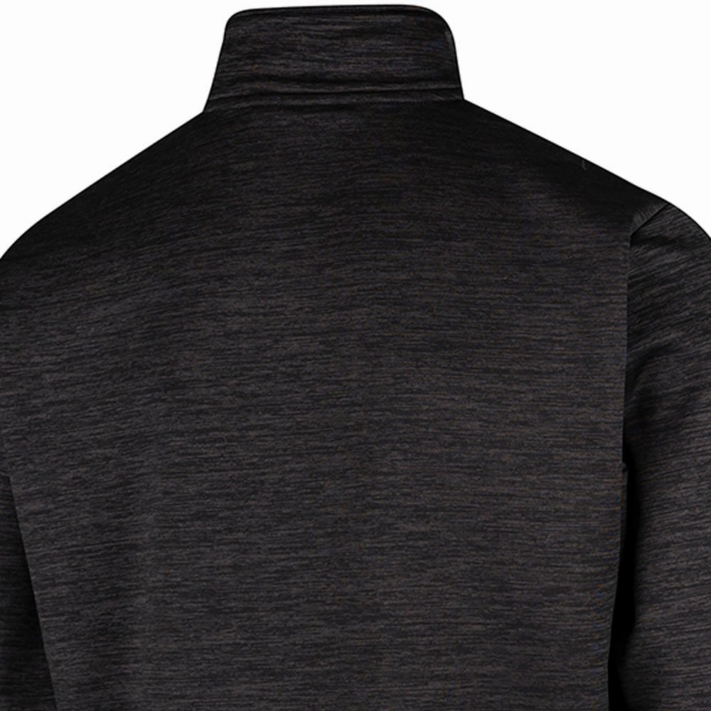 Trendy Fashion product beach relaxation vibe Island Green Top Layer With Padded Yoke Pullover - Charcoal Marl