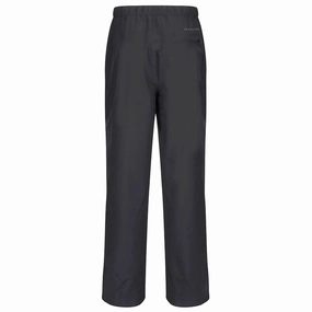Island Green Waterproof Stretch Trousers/Dropped Hem - Black