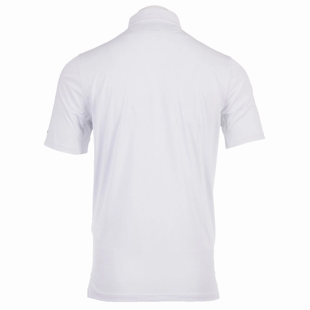 BreathableMaterial Oakley Hexsplit Stripe RC Polo Shirt - White