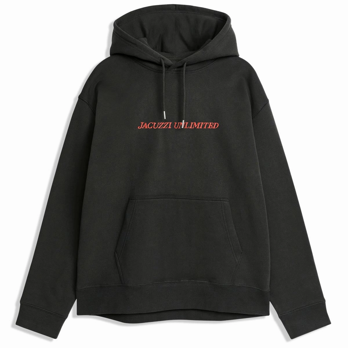 Jacuzzi Unlimited Embroidered Hoodie - Black skiing gear