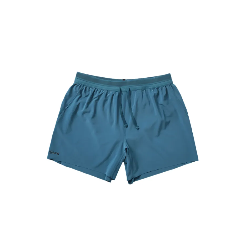 Janji Men's 5" AFO Middle Short in Cascade SS25 Stain-Resistant Abrasion Resistant Surface