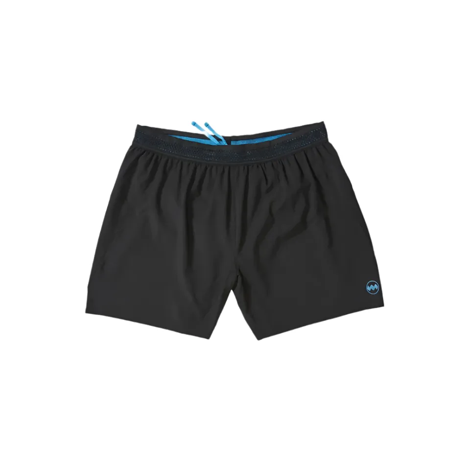 Janji Men's 5" AFO Middle Short Ultra in Midnight SS25 hypoallergenic material Cargo Pockets
