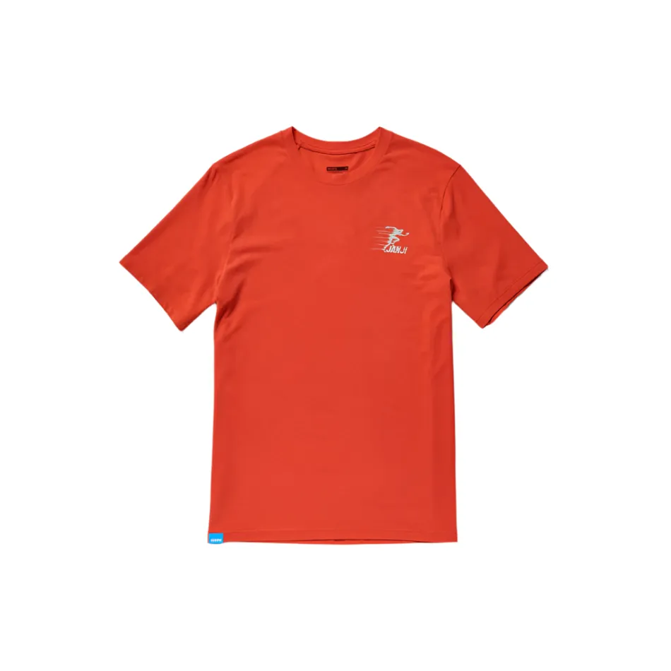 hypoallergenic Seasonal top Janji Men's Circa Daily Tee in Fly Janji Ridgeline SS25