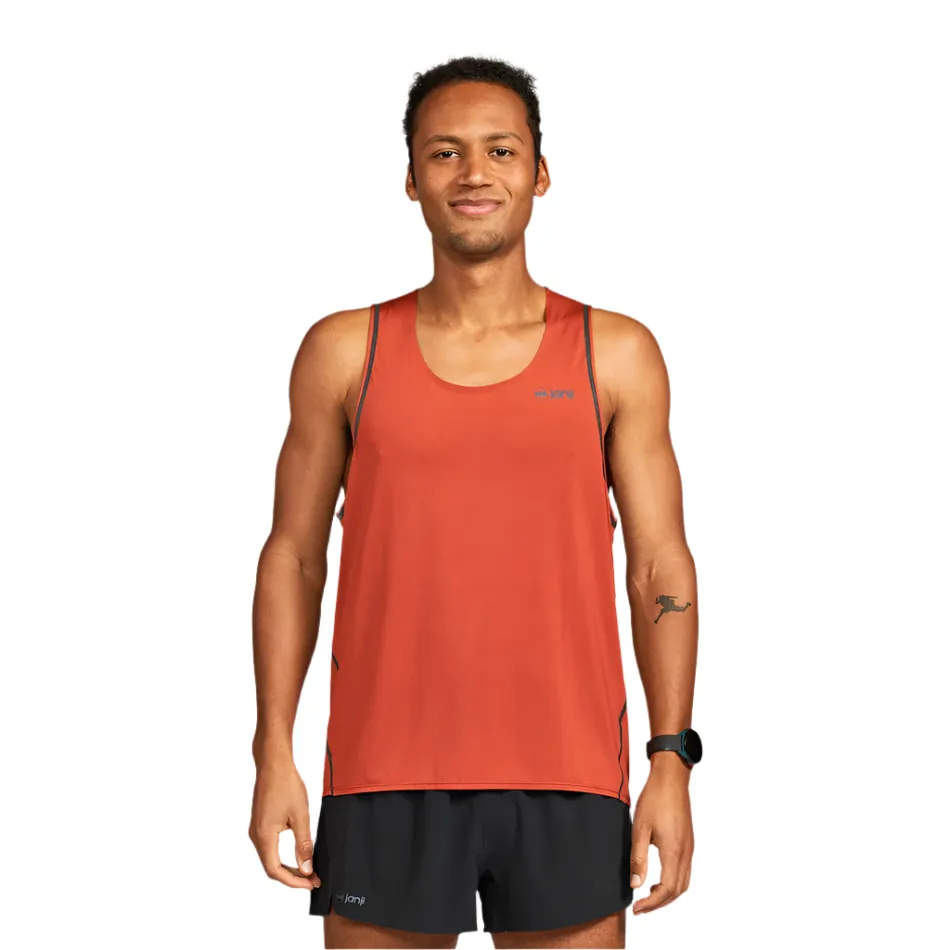 embellishment partition Janji Men's Pinnacle Ultra Singlet in Rift SS25
