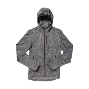 Janji Men's Zephyrunner Wind Shell in Paisley Hand Mega SS25 Impact Absorbing Back Panels Comfort Fit Cut