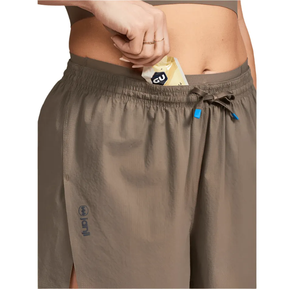 Janji Women's 3" Multi Short in Falcon SS25 Eco Friendly Dye ElasticHem