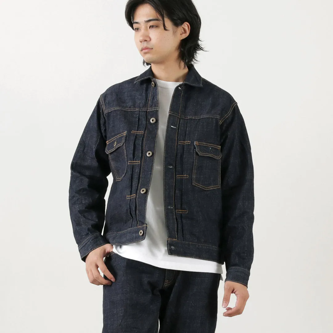 JAPAN BLUE JEANS / Monster Denim Jacket 2nd Selvage  6oz Airflow Optimization WindResistant Coating