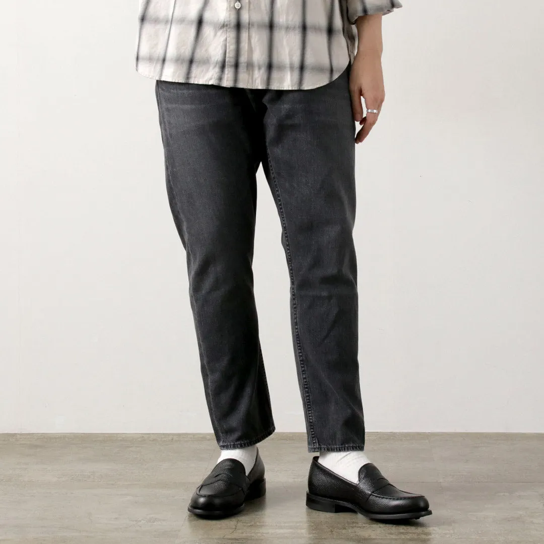 JAPAN BLUE JEANS / Prep 8oz Selvage Denim Used Black Polished Look