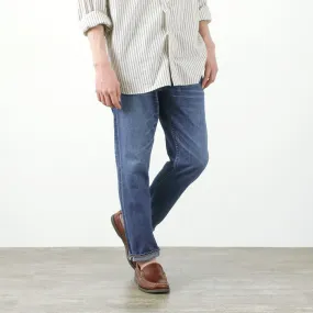 JAPAN BLUE JEANS / RJB6111  Prep 8oz Melrose Finish Summer Selvage Denim Pants Minimal Look Style Appropriate