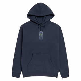 Jenkem Nokia Hoodie - Slate Blue Compact Packable Anti Static Lining