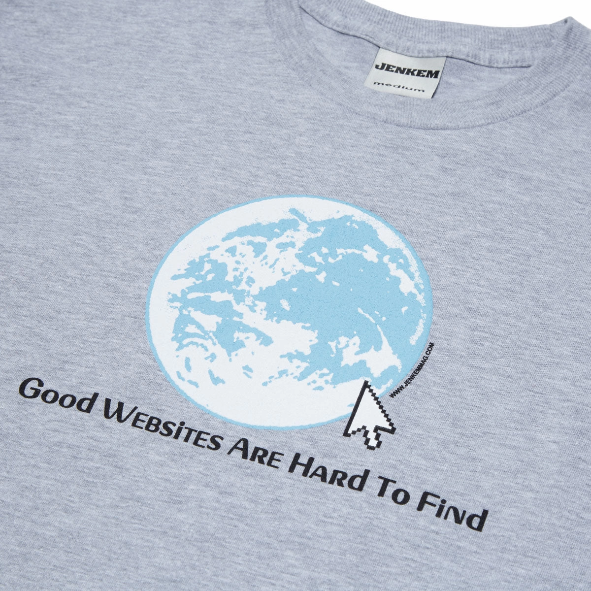 Jenkem Websites T-Shirt - Sport Grey Beach relaxation