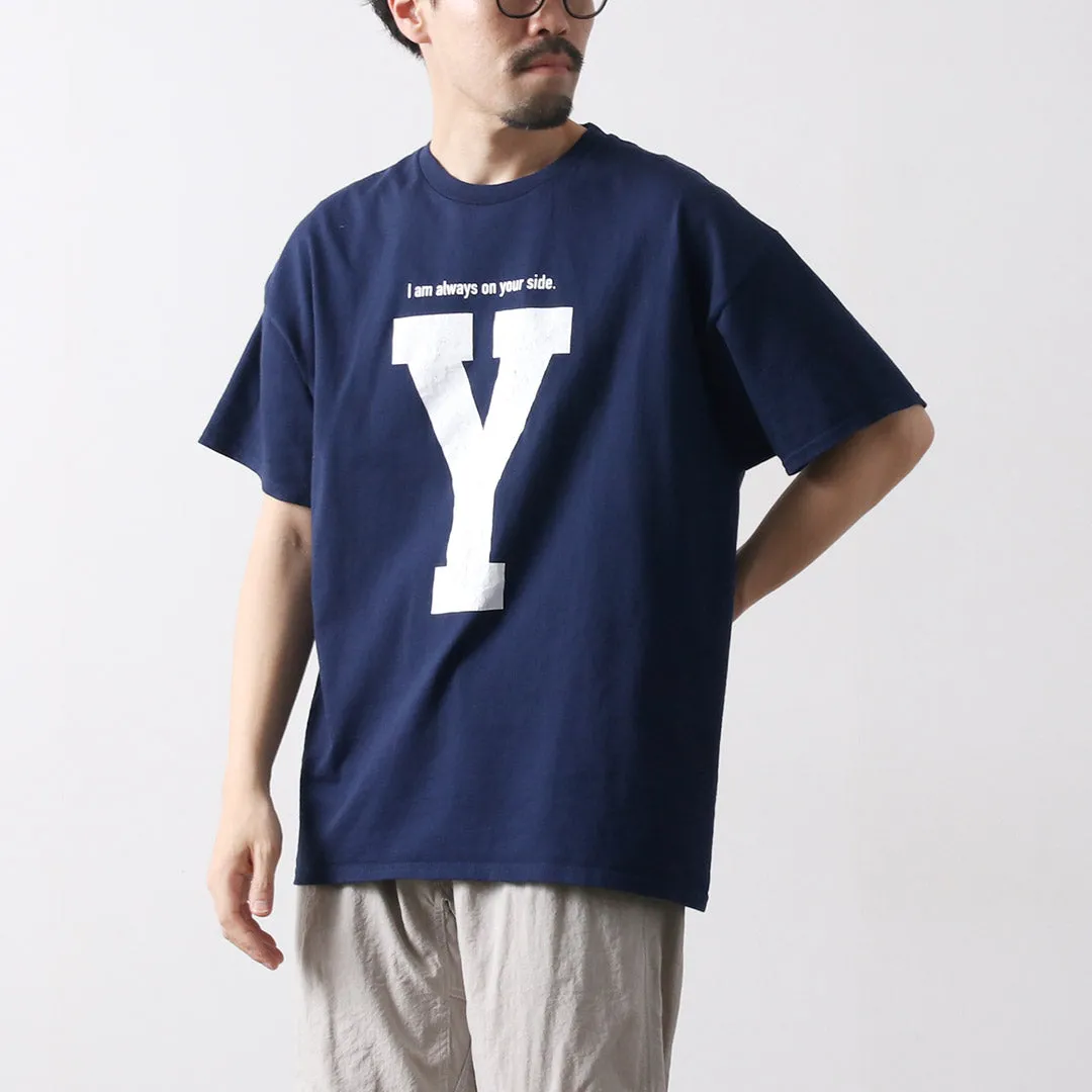 Trendy Apparel Smooth Flatlock Stitching JHANKSON / Big Logo Short Sleeve T-Shirt