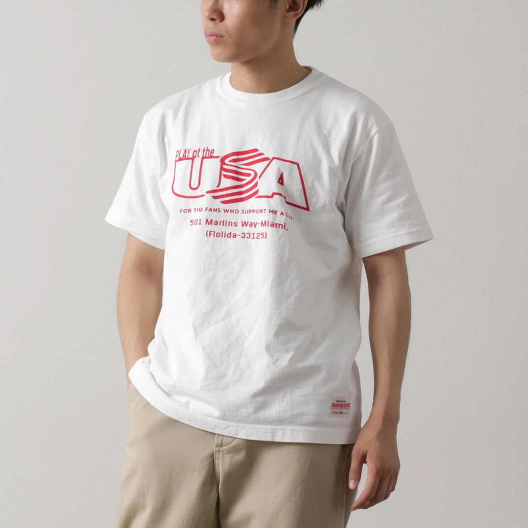 JHANKSON / USA 7.1oz T-Shirt Non Restrictive Cut