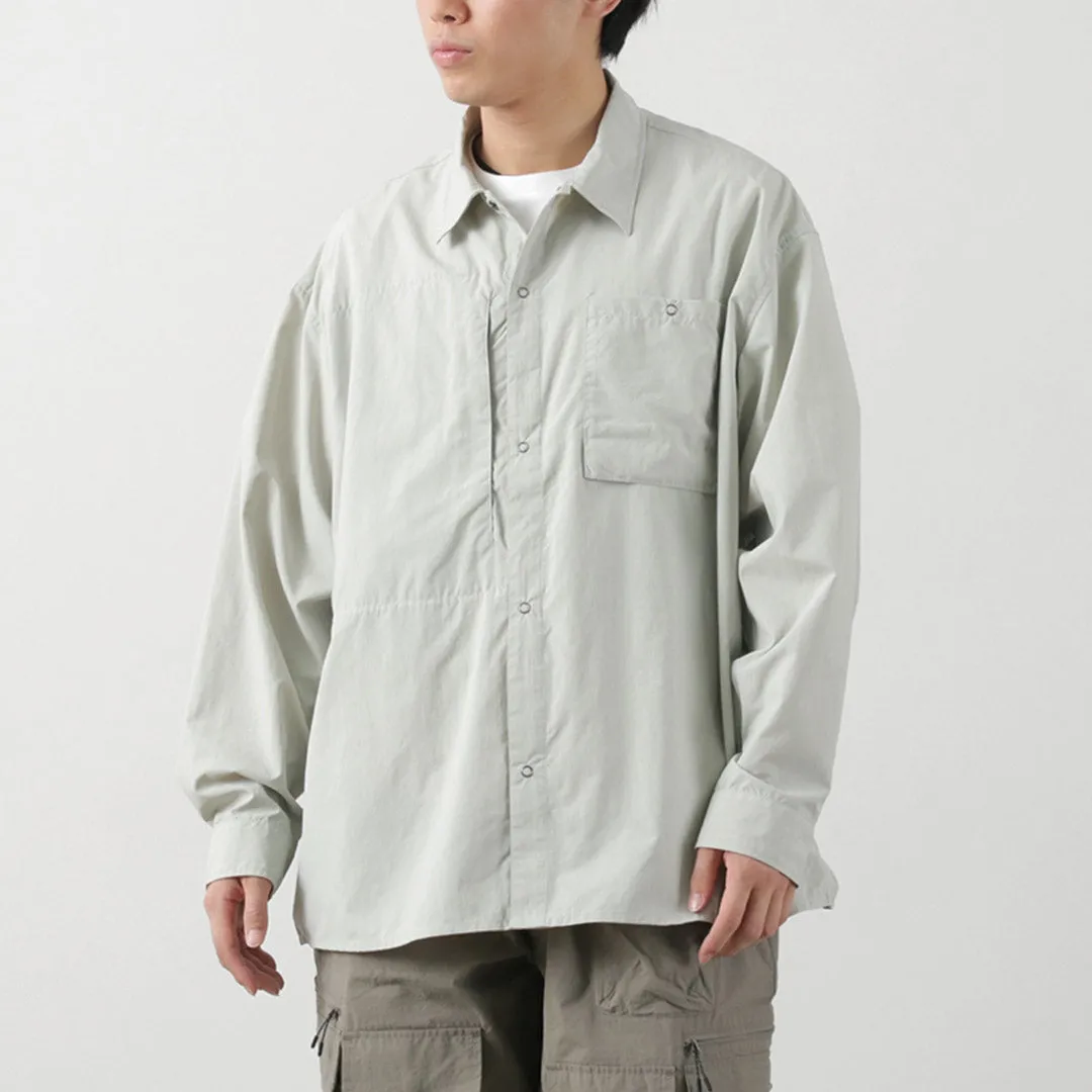 JUGEM / Basic Field Shirt handmade touch Travel-friendly