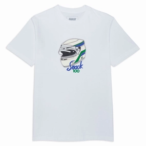 Snack 100 T-Shirt - White Chic Look athletic style