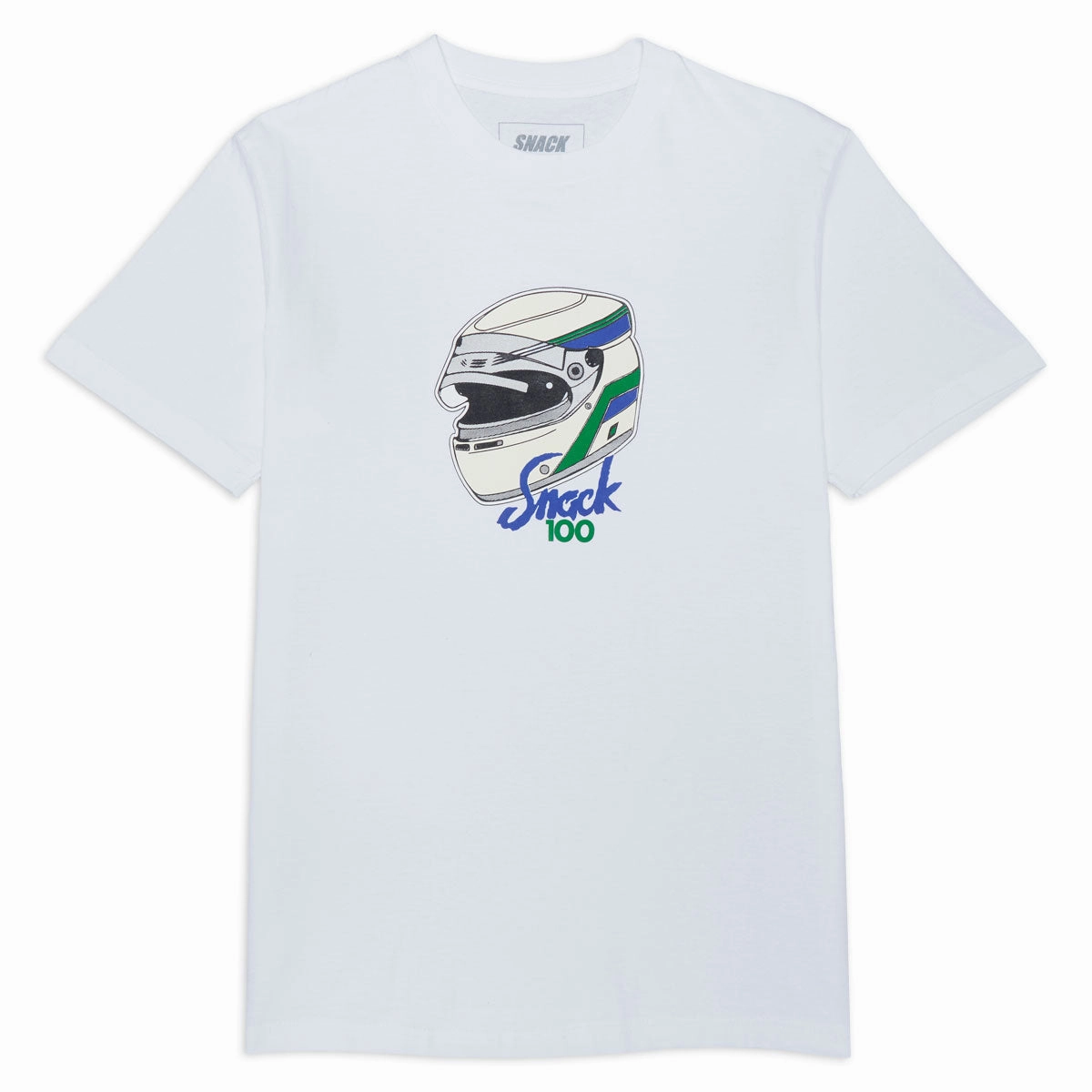 Simple and Cozy Chill Style Snack 100 T-Shirt - White
