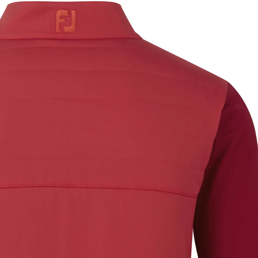 Zippered Closures Outdoor Adventure Wear FootJoy FJ Hybrid Jacket - Tonal Red